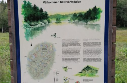 Eine Übersichtskarte für das Svartedalen.